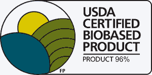 USDA Certified Biobased Product 96 percent